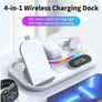 Wireless Charging Station with RGB Light and Digital Clock Image 5