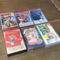 C64 - Commodore 64 Collectible Game Tapes bundle #2 - complete in box - individually priced