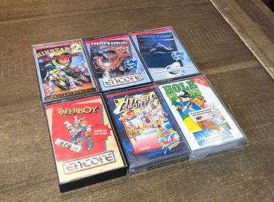 C64 - Commodore 64 Collectible Game Tapes bundle #2 - complete in box - individually priced