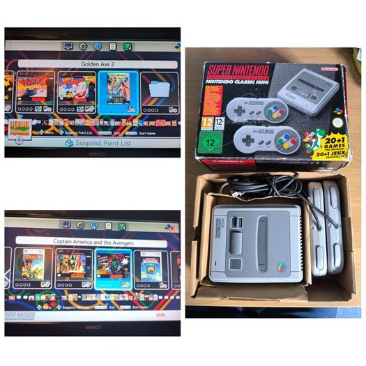Nintendo SNES Mini Classic with 200 games