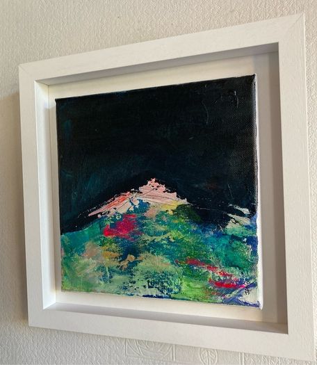 Framed Original Painting Contemporary Art  Irish Art Gift