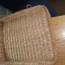 Vintage Wicker Suitcase for Sale Image 6