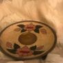 Floral brass tea set for four Image 5