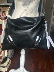 Givenchy Voyou hobo in calfskin , silver and Goldware , NWT