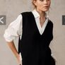 Sleeveless Jumper, Mint Velvet,  Size L Image 6