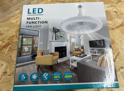 LED Multi-Function Fan Light with Remote Control