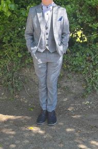 Boys Confirmation Suit with Shoes