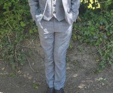 Boys Confirmation Suit with Shoes
