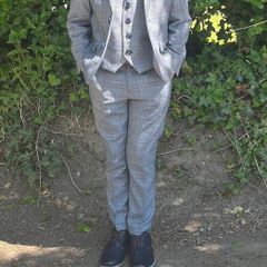 Boys Confirmation Suit with Shoes