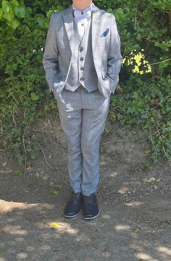 Boys Confirmation Suit with Shoes