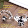 BNIB 4 Pack 30mm Crystal Glass Cabinet Door Knobs Cupboard Image 4