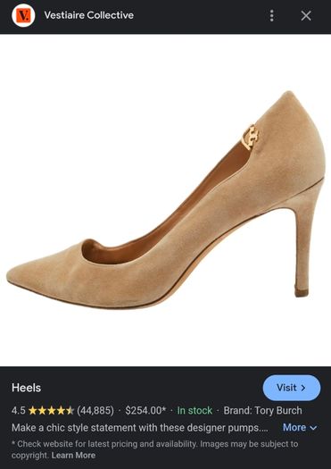 Tory Burch || Elizabeth Suede Pumps