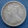 HONG KONG 1901 Victoria 80% Silver Ten Cents Coin Image 2