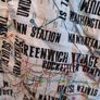 New York Subway print apron / Ikea apron Image 5