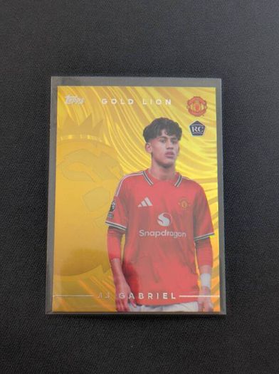 JJ Gabriel Gold Lion Topps Premier League Flagship Edition 2026/27