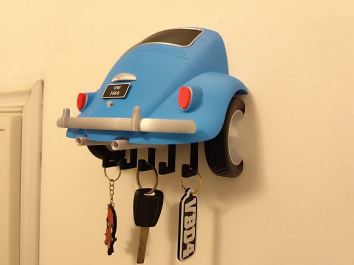 Classic Beetle Wall-Mounted Key Holder