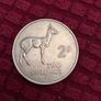 1964 Zambia Two Shilling Coin Image 2
