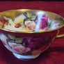 For Collectors Vintage Mixed Royal Chelsea Golden Rose And Aynsley Fine Bone China Gold Gilt Cabinet Dou Teacup And Saucer Set Made In England Image 6
