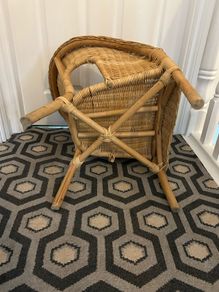 kids wicker chair