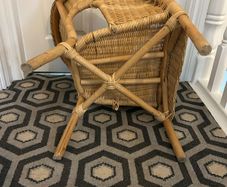kids wicker chair