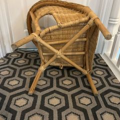 kids wicker chair