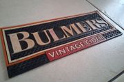 Old-school Bulmers cider drip mat
