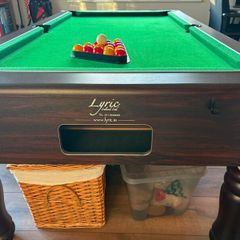 7ft Slate Bed Pool Table  Immaculate Condition
