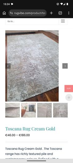 Toscana rug 200 x 290 cm