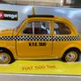 Fiat 500 Taxi New York Scale 1/18 Rare Burago Image 4