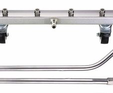Pressure Washer Undercarriage Cleaner, Under Car Wash, with 45 Degree Angled Wand