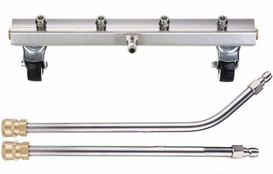 Pressure Washer Undercarriage Cleaner, Under Car Wash, with 45 Degree Angled Wand