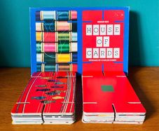 Charles Eames 'House of Cards' sculptural cards