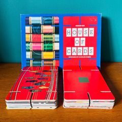 Charles Eames 'House of Cards' sculptural cards