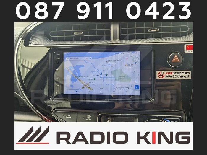 Premium Carplay Toyota Aqua Android Auto Stereo