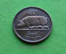 Ireland 1933 year Bronze Half Penny.