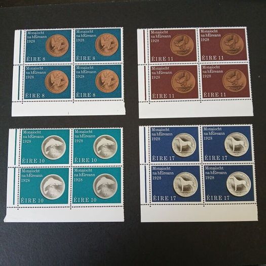 Ireland Stamps 1978 Commemorative blocks