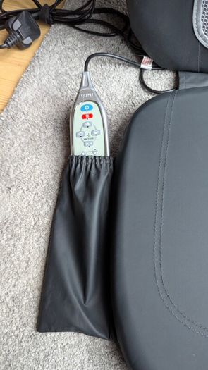 HoMedics SBM-500HA-3GB 2-in-1 Back and Shoulders Massager Cushion with Heat