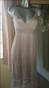 Marks&Spencer Autograph grey/silver midi dress size UK10 EUR38 Postage included