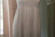 Marks&amp;Spencer Autograph grey/silver midi dress size UK10 EUR38 Postage included