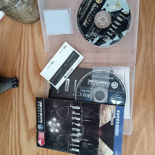 Biohazard Nintendo Game Cube Games Resident Evil Memory Card Japan.