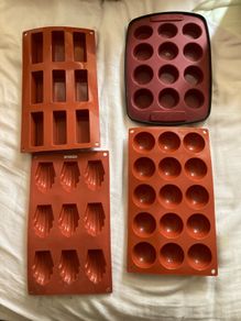 silicone baking moulds