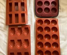 silicone baking moulds