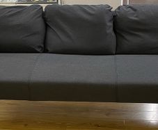 grey 3 seater sofa