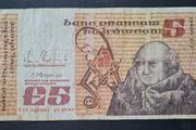 Ireland 1989  5 Pound Scotus (FJF) Banknote