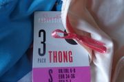 3 Pkt. Ladies Thongs for Sale