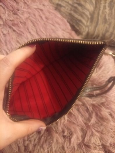 LV wallet pouch