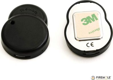 Firemole Portable Fire Prevention 3- Pack (Black)