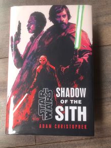 Star Wars 'Shadow of the Sith' book signed limited edition
