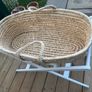 Moses Basket with 2 stands Image 4