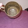 Brass Mug with foilage engraved design Image 5